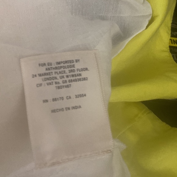 Leif notes from Anthropology NWOT size 8 stunning beading/ embroidery - Picture 11 of 11